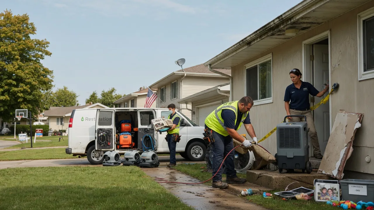 Water Damage Restoration in Brownsdale, MN near me